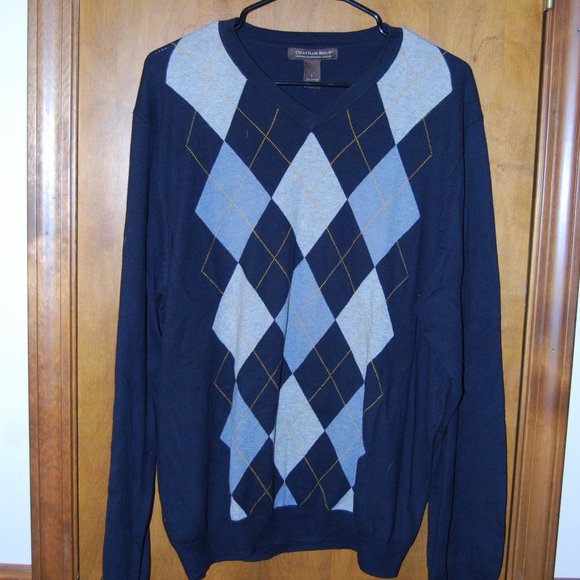 Chatham Road Mens Cashmere Blend Sweater - Picture 1 of 4